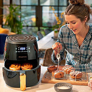 Russell Hobbs SatisFry Air Heißluftfritteuse Single 5 л Автономная фритюрница 1650 Вт Черный