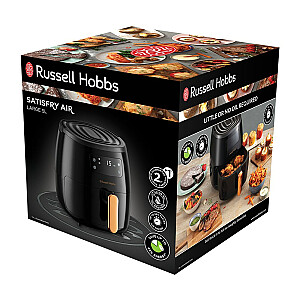 Russell Hobbs SatisFry Air Heißluftfritteuse Single 5 л Автономная фритюрница 1650 Вт Черный