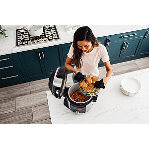 Multicooker Ninja OL650EU 7,5L 1760W juoda, nerūdijantis plienas