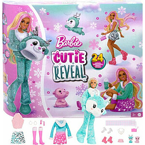 Barbie Doll Mattel Cutie Reveal Advento kalendorius (HJX76)