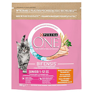 PURINA One Bifensis Junior - сухой корм для кошек - 800 г