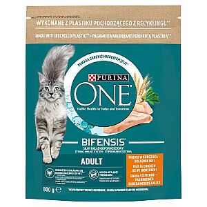 PURINA One Bifensis Adult - сухой корм для кошек - 800 г