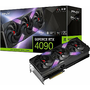 Видеокарта PNY GeForce RTX 4090 XLR8 Gaming VERTO EPIC-X RGB OC 24 ГБ GDDR6X (VCG409024TFXXPB1-O)