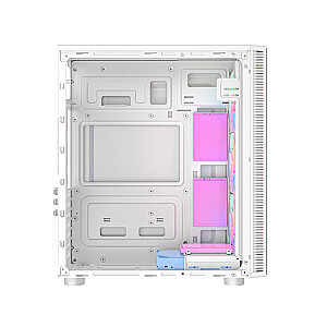 Gembird CCC-FC-500W žaidimų ARGB stovas Fornax 500, baltas