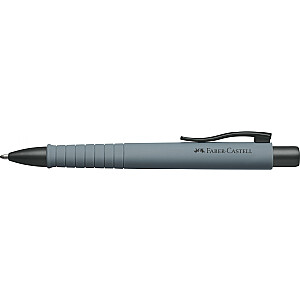 Automatinis rašiklis Faber-Castell PolyBall, XB, 0,6 mm, pilka