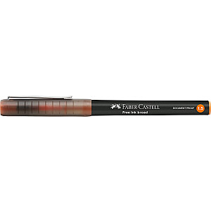 Rašiklis Faber-Castell, 1,5 mm, oranžinis