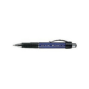 Automatinis tušinukas Faber-Castell Plus Ball 1407, 0,7 mm, mėlynas, korpusas mėlynas