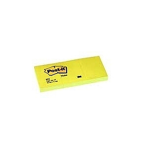 *Post-it lipdukai, 38x51mm, 3x100 lapų, geltoni.