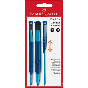 *Кисть Faber-Castell CLIC&GO 4+10.