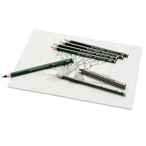 Карандаши для срисовки Faber-Castell 9000 Design Set, 5B-5H, 12 шт.