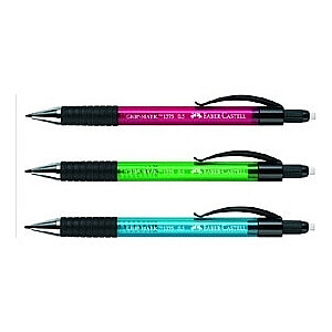 Карандаш автоматический Faber-Castell Grip Matic, 0,5мм, корпус красный