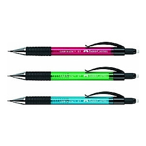 Карандаш автоматический Faber-Castell Grip Matic, 0,7мм, корпус красный