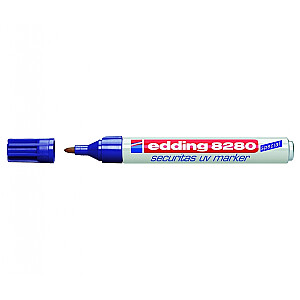 Ультрафиолетовый маркер Edding 8280, круглый наконечник, 1,5-3 мм,