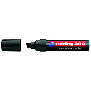 Перманентный маркер Edding 390, 4-12мм, черный