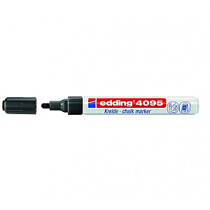 Меловой маркер Edding 4095, круглый наконечник, 2-3 мм, черный