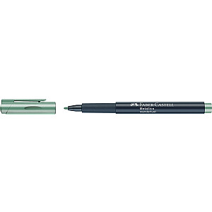 Faber-Castell 294 piešimo rašiklis, metalo žalia