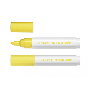Dekoratyvinis žymeklis Pilot Pintor, 1,4mm, geltonas