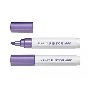 Маркер декоративный Pilot Pintor, 1,4мм, цвет фиолетовый металлик