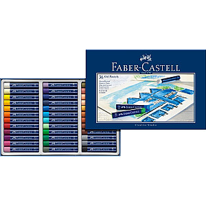 Faber-Castell Gofa aliejinės kreidelės, 36 spalvos