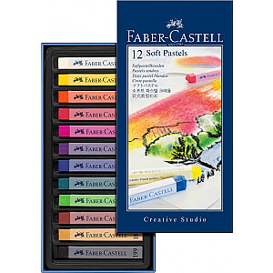 Мелки пастельные Faber-Castell Goldfaber, 12 цветов