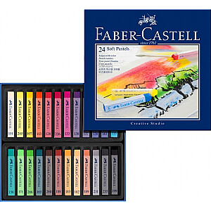 Мелки пастельные Faber-Castell Goldfaber, 24 цвета