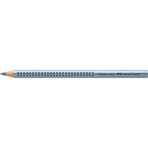 Faber-Castell Grip Jumbo akvarelinis pieštukas, 1vnt, metalo mėlyna