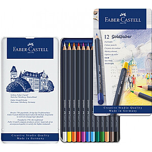 Карандаши цветные Faber-Castell Goldfaber Creative Studio 12 цветов