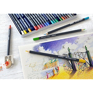 Spalvoti pieštukai Faber-Castell Goldfaber Creative Studio 12 spalvų