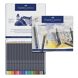 Карандаши цветные Faber-Castell Goldfaber Creative Studio, 24 цвета