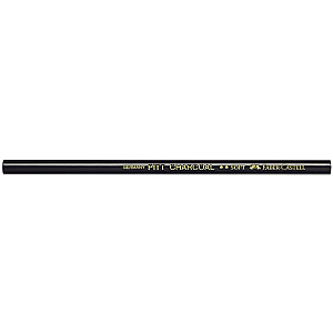Anglies pieštukas Faber-Castell PITT, minkštas, juodas