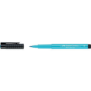 Ручка для рисования Faber-Castell PITT Artist Pen B, кисть, №154 Светлый Кобальт Бирюзовый