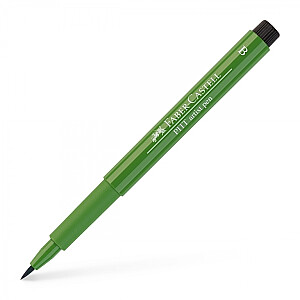 Faber-Castell PITT Artist Pen B, šepetys, #167 Permanent Green Olive