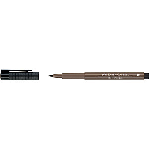 Ручка для рисования Faber-Castell PITT Artist Pen B, кисть, №177 Орех Коричневый