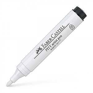 Faber-Castell PITT Artist Pen 2,5 mm, #101 baltas