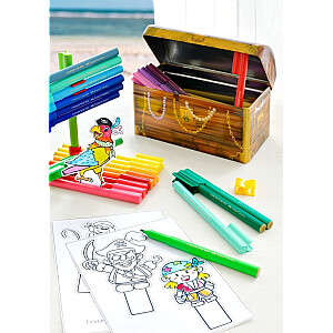 Faber-Castell rašikliai, dėžutė, 33 spalvos