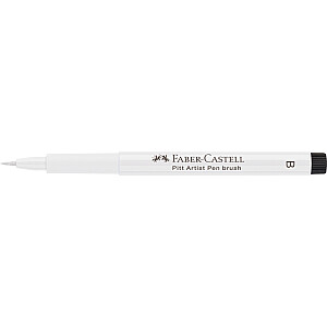 Faber-Castell PITT Artist Pen B, teptukas, #101 baltas