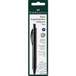 Tušinukas Faber-Castell Basic 0,7 mm, mėlynas, lizdinėje plokštelėje