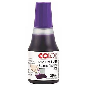 Tušas COLOP PREMIUM 801, 25 ml, violetinis
