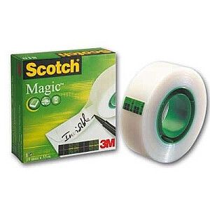 Lipni juosta Scotch Magic 810, 19mmx33m, matinė