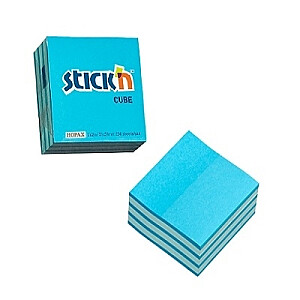 Lipni lakštai Stick´N 21337, 51x51mm, 250 lapų, 2 mėlynos spalvos