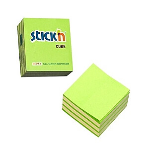 Клейкие листы Stick´N 21337, 51х51мм, 250 листов, 2 зелёных цвета