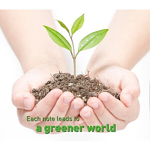 Клейкие листы Stick´N Eco 21407, 38х51мм, 12х100 листов, 3 пастельных цвета