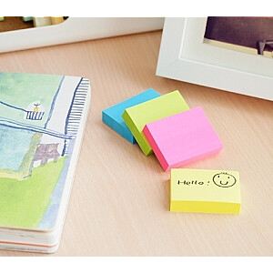 Клейкие листы Stick´N 21532, 38х51мм, 12х100 листов, 4 неоновых цвета