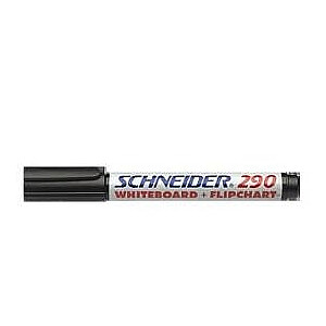 Маркер для досок и блокнотов Schneider Maxx 290, 1-3мм, круглая головка, черный