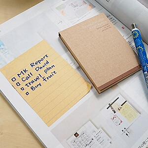 *Клейкие листы StickN Kraft Magic Pads, 102х76мм, 80 листов х 4 цвета
