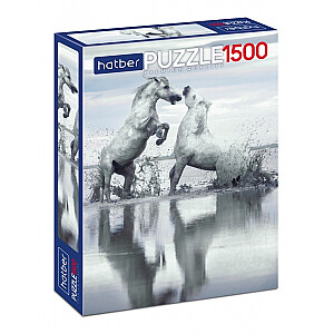 Dėlionė HATBER-HD Premium, A1, 580x830mm, 1500 vnt., Arkliai