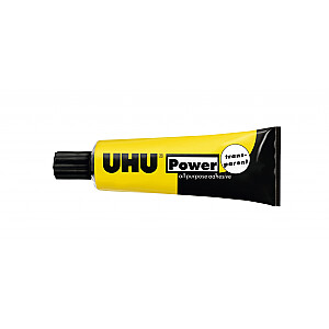 Klijai universalūs UHU Power, skaidrūs, 45ml