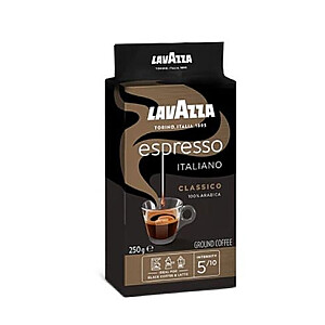 Lavazza Espresso Italiano kavos skiedinys 250g vakuuminis.