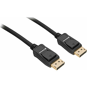 Sharkoon DisplayPort — кабель DisplayPort, 3 м, черный (4044951036127)