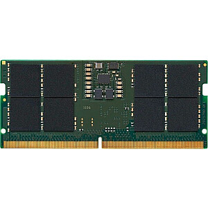 Nešiojamojo kompiuterio atmintis Kingston ValueRAM, SODIMM, DDR5, 32 GB, 4800 MHz, CL40 (KVR48S40BD8-32)
